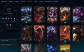 Conta de LOL Antiga com muita Skin