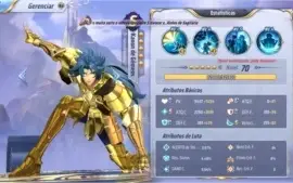 Conta Saint Seiya
