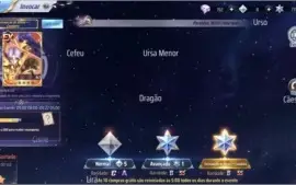 Conta Saint Seiya