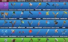 conta de fortnite rara com travis scoot, minty, glow, etc