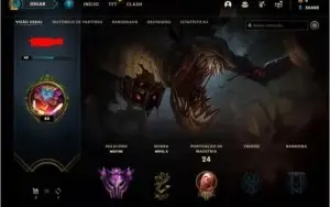 CONTA LOL MESTRE S11