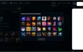 Conta antiga, 192 skins, 64 ícones
