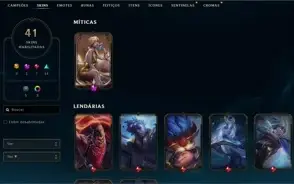 Conta LoL - Evelynn Prestigio / Platina