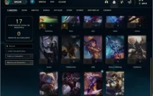 Conta ouro 4 barata com 1 skin e 24 champs