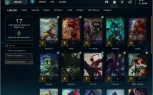 Conta ouro 4 barata com 1 skin e 24 champs