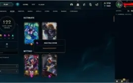 CONTA LOL NEO PAX SIVIR + VARIAS SKINS SERVER NA COM RP