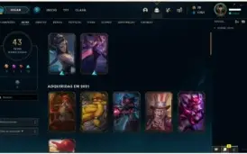 Conta league of legend ,Gold S10 ,91 Champs, Skins 43!!