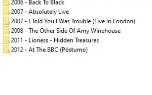 Amy Winehouse Discografia (Google Drive)
