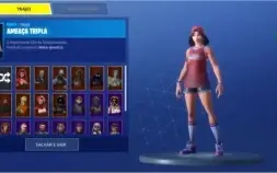 Conta FORTNITE full skins e com passe senson 4