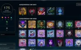 CONTA LOL UNICO DONO! SKINS! E CAMPEÕES DIVERSOS!