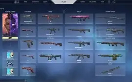 CONTA VALORANT PLATINA+PACOTE RGX 2.0+SKINS!