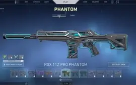 CONTA VALORANT PLATINA+PACOTE RGX 2.0+SKINS!
