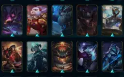 Conta Lol Unraked Level 80 Com Varias Skins