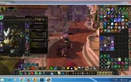 conta world of warcraft com legion e dois char