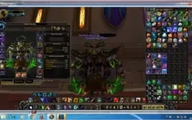 conta world of warcraft com legion e dois char