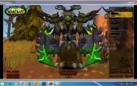 conta world of warcraft com legion e dois char