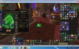 conta world of warcraft com legion e dois char