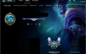 CONTA DE LOL DIAMANTE 3 - 317 SKINS TODOS OS CHAMPS