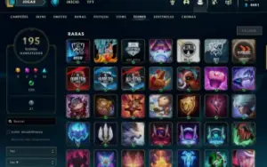 Acc LoL Gold 4, nivel 167+ para a venda!