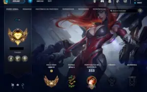 Acc LoL Gold 4, nivel 167+ para a venda!