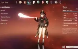 Hu tao / Venti / Raiden - AR 54 / 5 personagens 5*