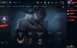 Conta League of legends gold 4 Main kayn