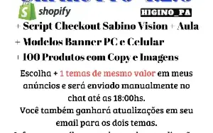 Tema Shrine Pro + Atualizações e Bônus