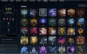 CONTA LOL DE 2013 / PLAT1 ATUAL, MESTRE SEASON PASSADA / NV2