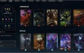 CONTA LOL DE 2013 / PLAT1 ATUAL, MESTRE SEASON PASSADA / NV2