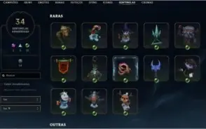 CONTA LOL DE 2013 / PLAT1 ATUAL, MESTRE SEASON PASSADA / NV2