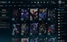 Conta LOL + TFT + Valorant criada em 2013