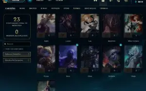 Conta DIAMANTE 4 | 70% Win - Lol (League Of Legends) Elomoon