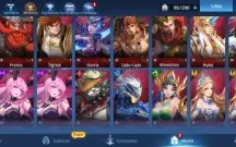 Conta Mobile Legends Adventure 39500 Gem Veterana