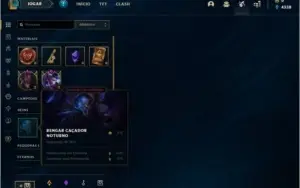 CONTA UNRANKED (EX PLATINA2), 12 SKINS E 42 CHAMPS