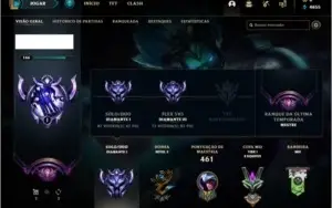 Conta Diamante 1 com TODOS os champs e 429 skins +1 rara