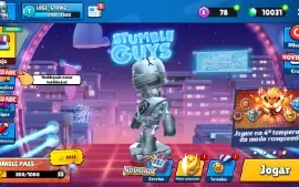 Conta Stumble Guys 10k Gemas + Raros, Míticos e especiais
