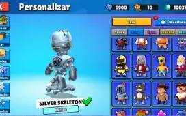 Conta Stumble Guys 10k Gemas + Raros, Míticos e especiais