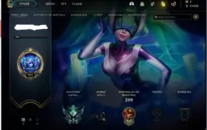 Conta platina 1 league of legends