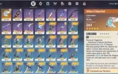 CONTA GENSHIN IMPACT AR41 + QIQI + ARMA 5 ESTRELAS