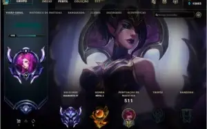 CONTA LEAGUE OF LEGENDS