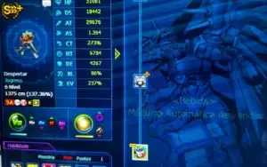 Conta Digimon Master LADMO Alpha - end game - 6 SSS+