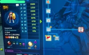 Conta Digimon Master LADMO Alpha - end game - 6 SSS+