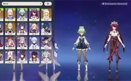 Ayaka, Kokomi, Jean e cortador de jade primordial