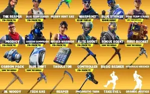 CONTA FORTNITE 94 SKINS | CEIFADOR | MINTY | STW OG | 2500VB