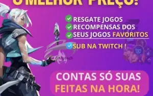 PRIME GAMING, 1 MÊS SÓ SEU!!!!