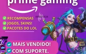 PRIME GAMING, 1 MÊS SÓ SEU!!!!