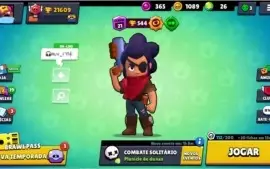 CONTA BRAWL STARS QUASE FULL, 21K DE TROFÉUS, 45/48 BRAWLERS