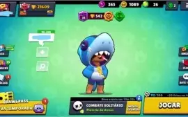CONTA BRAWL STARS QUASE FULL, 21K DE TROFÉUS, 45/48 BRAWLERS