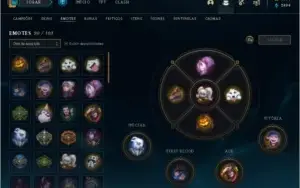 CONTA LOL COM 1K DE RP, SKIN ULTIMATE E PONTOS DE PRESTÍGIO