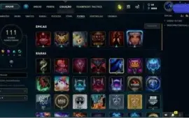 ACC PRATA II 107 CHAMPS E 128 SKINS POR R$150,00 LEVE AGORA!